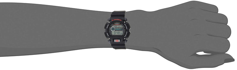 Casio Men's G-Shock Quartz Watch with Resin Strap, Black, 25 (Model: DW9052-1V) - Epivend