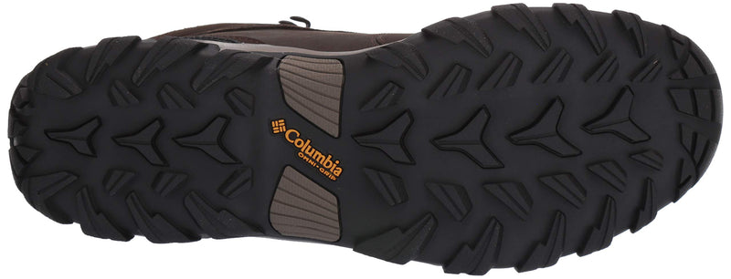 Columbia Men's Newton Ridge Plus II Waterproof Hiking Boot, Cordovan, Squash, 10.5 Regular US - Epivend