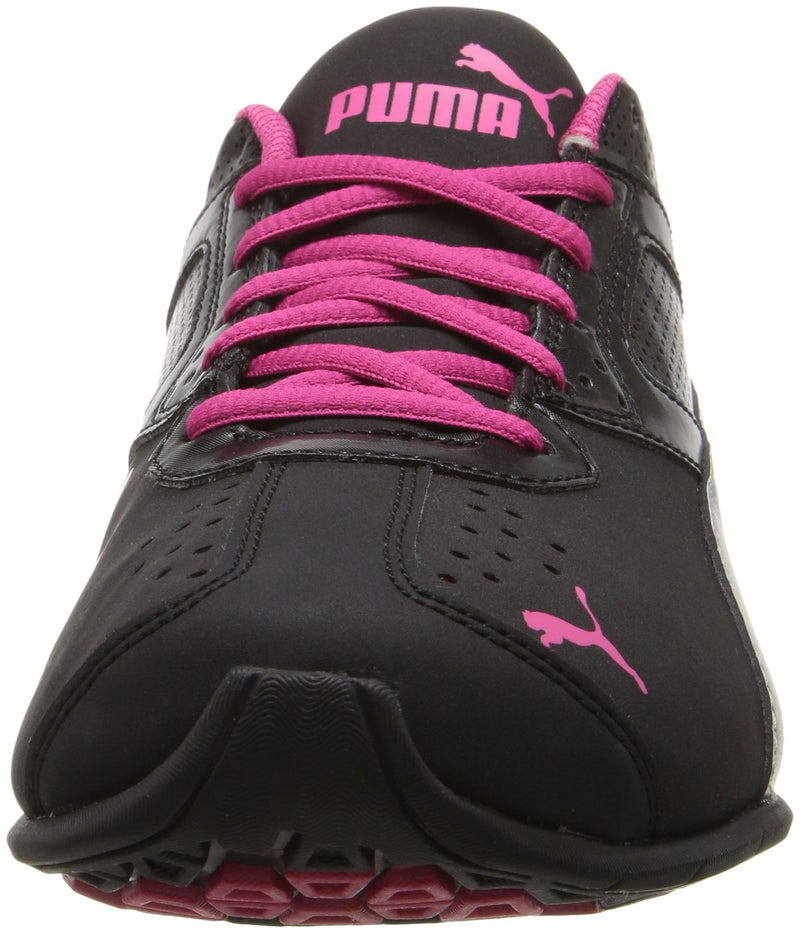 PUMA Women's Tazon 6 WN's fm Cross-Trainer Shoe Black Silver/Beetroot Purple, 9 M US - Epivend