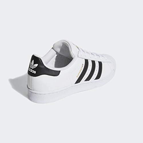 adidas Originals Women's Superstar Sneaker, White/Black/White, 7.5 - Epivend
