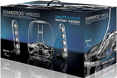Harman Kardon SoundSticks Wireless Bluetooth Enabled 2.1 Speaker System - Epivend