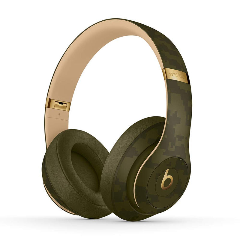 Beats Studio3 Wireless Noise Cancelling Over-Ear Headphones - Beats Camo Collection - Forest Green - Epivend