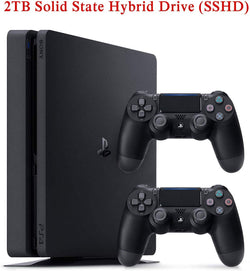 NexiGo 2020 Newest Playstation 4 PS4 Console Holiday PS4 Bundle Upgraded 2TB SSHD with Two Dualshock 4 Wireless Controller - Epivend