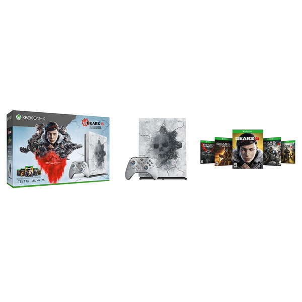 Xbox One X 1Tb Console - Gears 5 Limited Edition Bundle - Epivend
