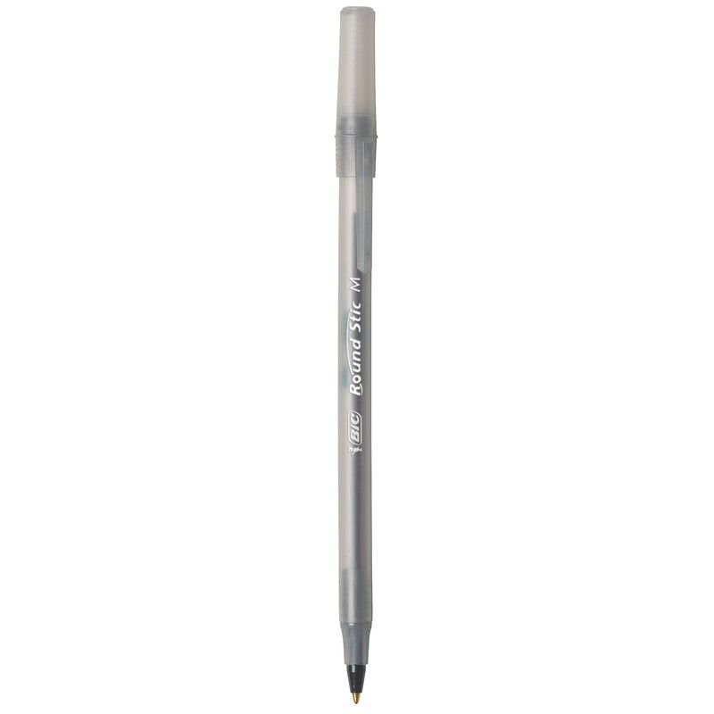BIC Round Stic Xtra Life Ballpoint Pen, Medium Point (1.0mm), Black, 60-Count - Epivend