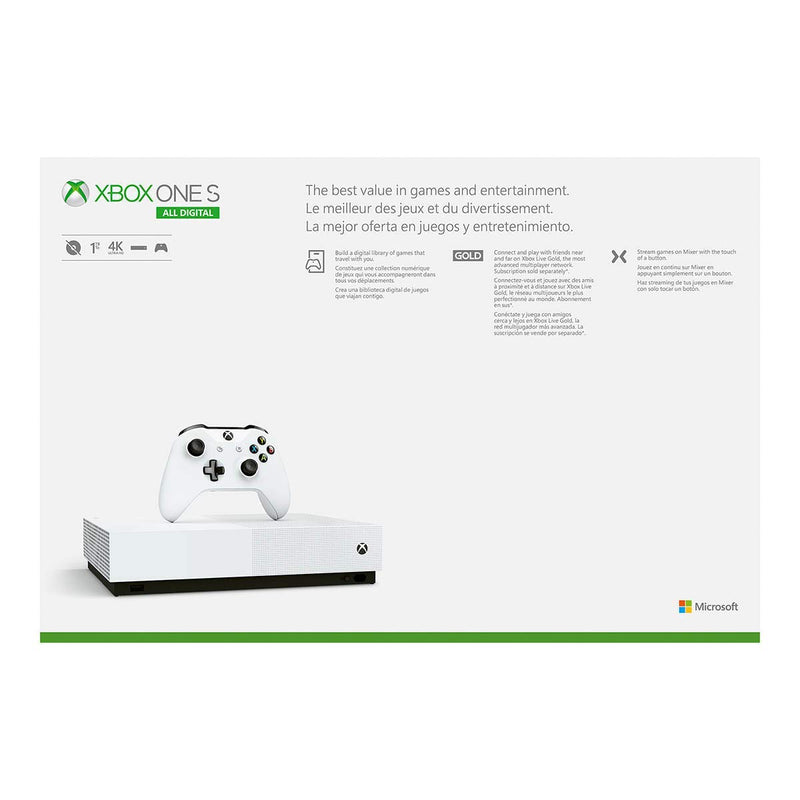 Xbox One S 1TB All-Digital Edition Console (Disc-Free Gaming) - Epivend