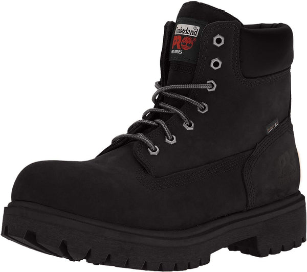 Timberland PRO Men's 26038 Direct Attach 6" Steel Toe Boot,Black,10.5 M - Epivend
