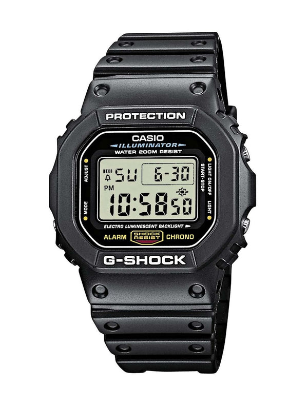 Casio Men's G-Shock Quartz Watch with Resin Strap, Black, 20 (Model: DW5600E-1V) - Epivend