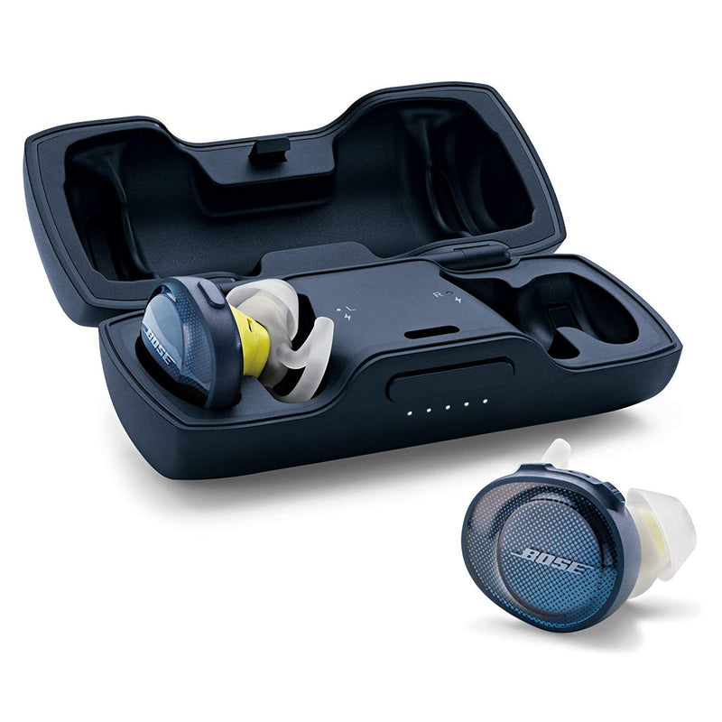 Bose SoundSport Free Truly Wireless Headphones - Midnight Blue with Citron - Epivend