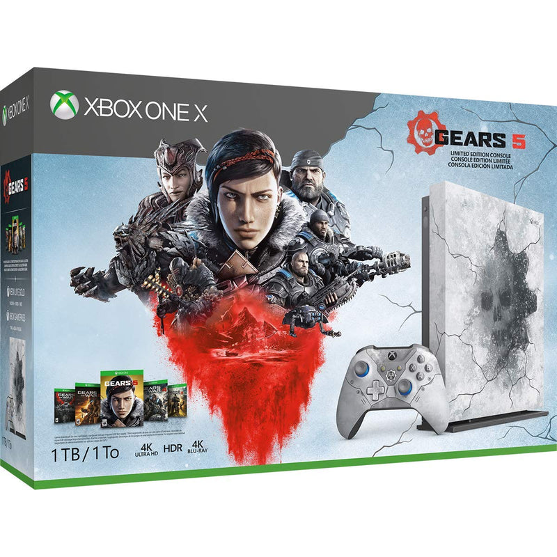 Xbox One X 1Tb Console - Gears 5 Limited Edition Bundle - Epivend