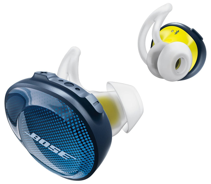 Bose SoundSport Free Truly Wireless Headphones - Midnight Blue with Citron - Epivend