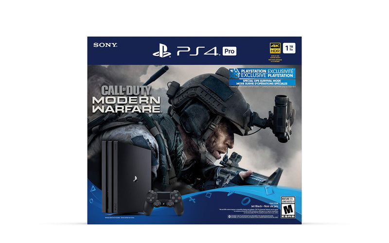 PlayStation 4 Pro 1TB Console - Call of Duty: Modern Warfare Bundle - Epivend