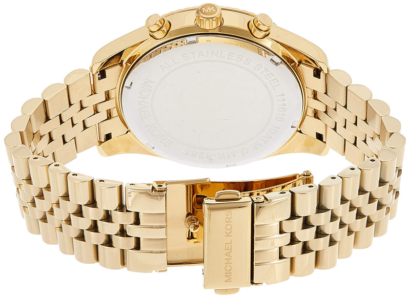 Michael Kors Lexington Gold-Tone Stainless Steel Watch MK8281 - Epivend
