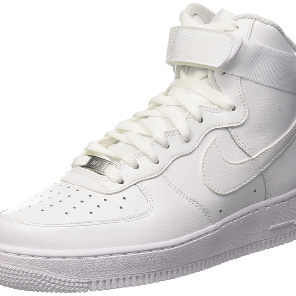 Nike Men's Air Force 1 High '07 Basketball Shoe White/White 12
