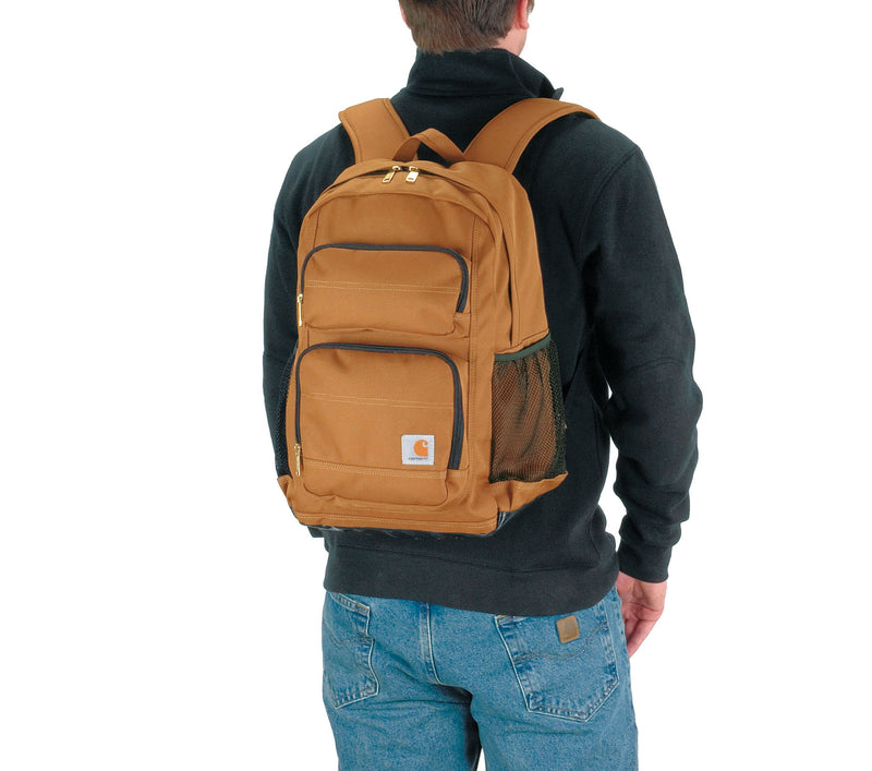 Carhartt Legacy Standard Work Backpack with Padded Laptop Sleeve and Tablet Storage, Carhartt Brown - Epivend
