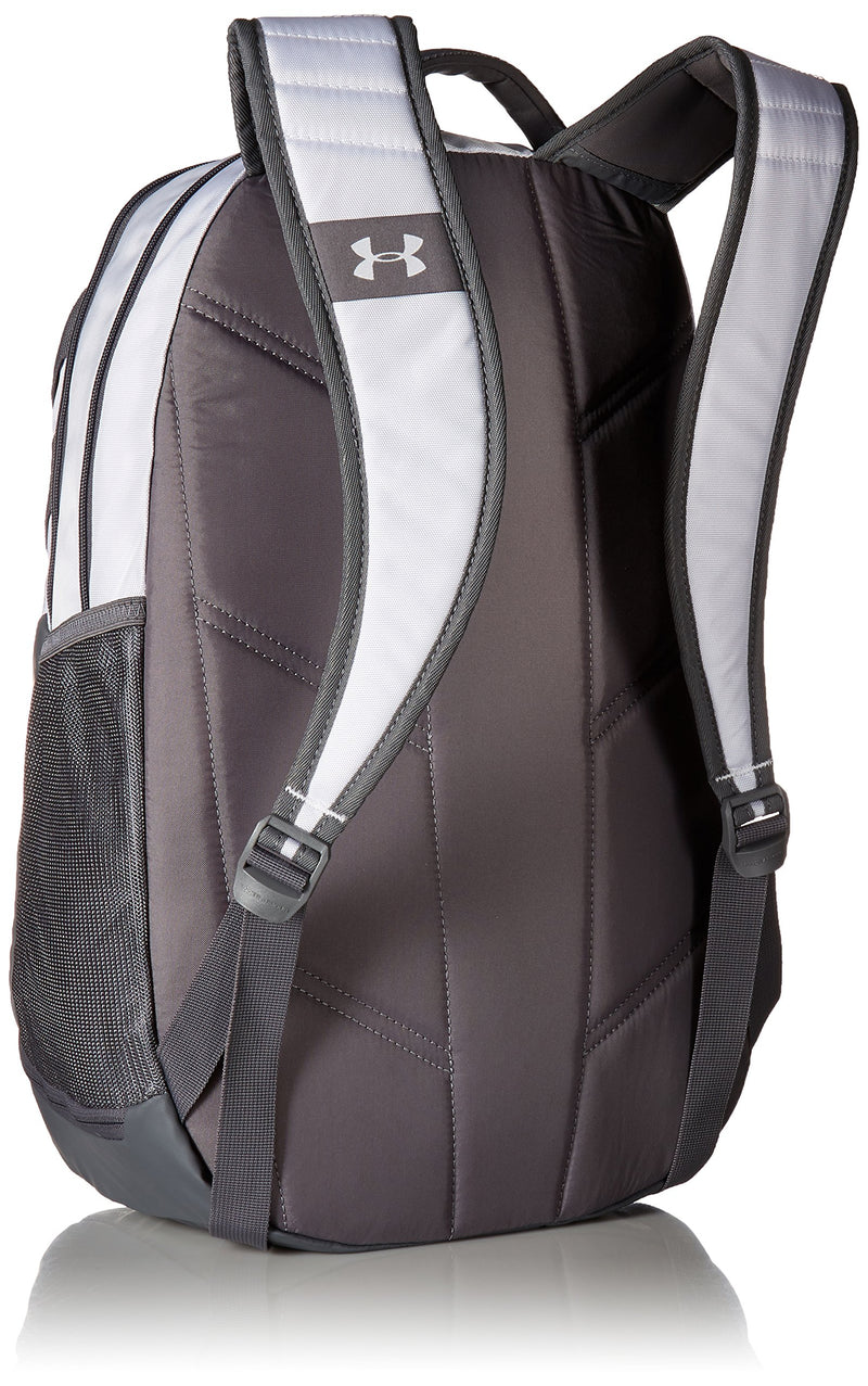 Under Armour Hustle 3.0 Backpack, White (100)/Graphite, One Size Fits All - Epivend