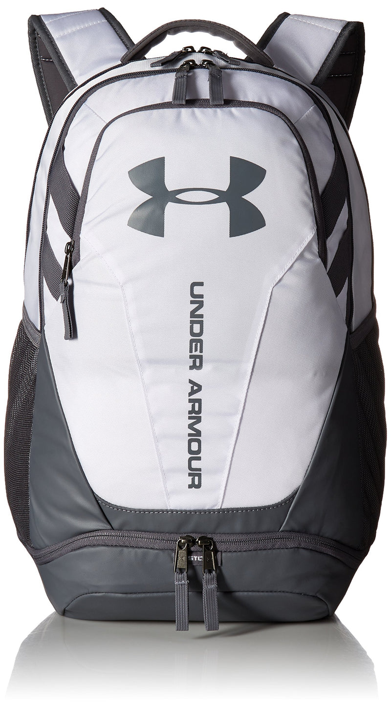 Under Armour Hustle 3.0 Backpack, White (100)/Graphite, One Size Fits –  Epivend